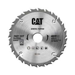 Hoja sierra circular para madera 7'' 184 mm 40 dientes - Cat CATDA08002