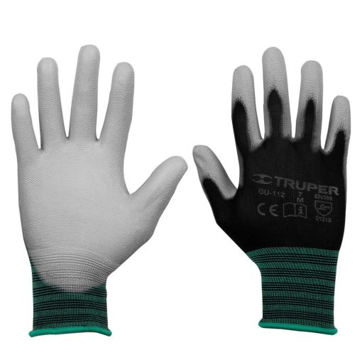 Guantes Nylon Con Recubrimiento De Poliuretano - Gra - Truper 13292