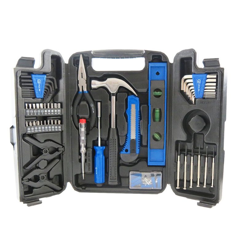Set de herramientas 130 piezas con maletín plegable - KLD 1840