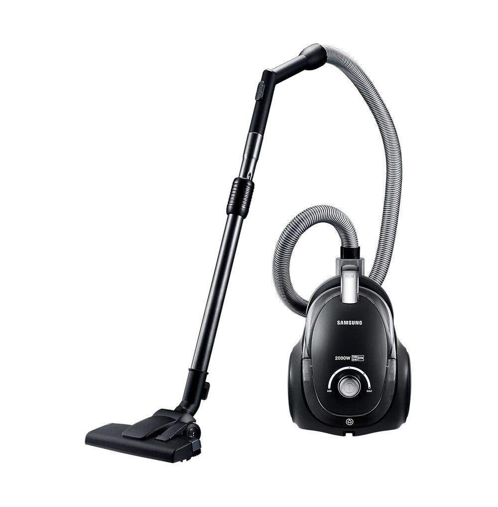 Aspiradora 2000W 1.5Lts Sin Bolsa Ebony Black - Color: Negro - Samsung VC20