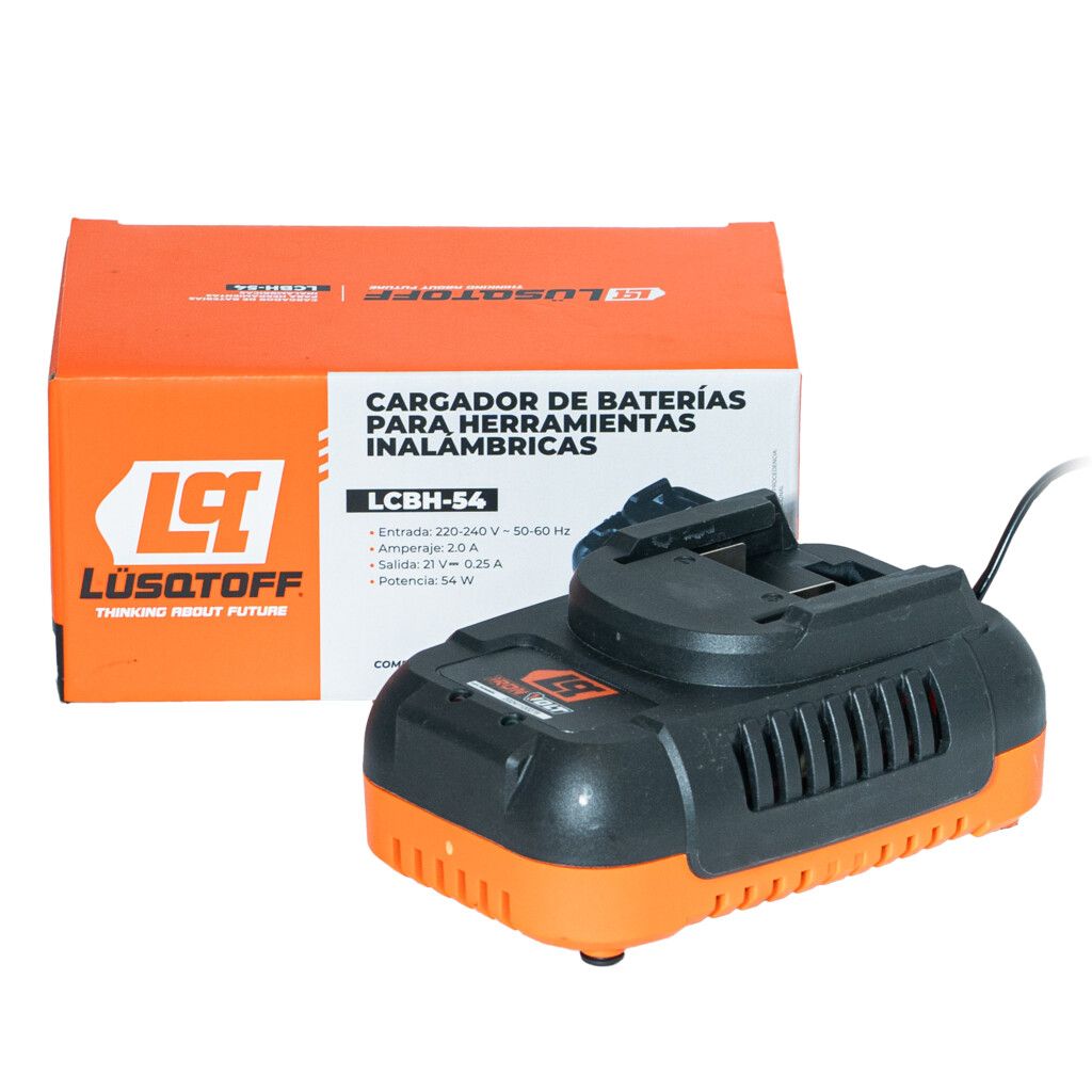 Cargador de Bateria - Lusqtoff LCBH-54