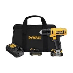 Taladro Atornillador A Bateria + Bolso Dewalt Dcd710s2