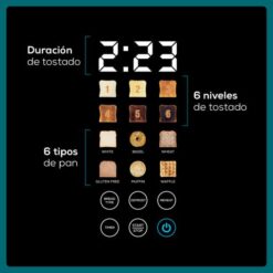 Alternative view of Tostadora Digital 2 Rebanadas Limoges 1000W - Peugeot PB-T01