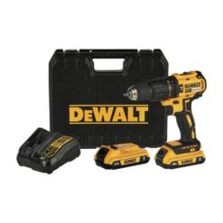 Taladro Percutor 20V Brushless  +  2 baterías de 2.0Ah + Cargador + maleta de traslado - Dewalt DCD7781D2-AR