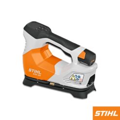 El STIHL KOA 20 SET es un compresor portátil a batería de 11V con doble función de presión y volumen, ideal para inflar neumáticos, pelotas o equipos de ocio, combinando potencia, autonomía y comodidad en un formato compacto.