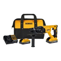 Combo Martillo SDS+ DCH133 + 2 Bat 5ah PowerStack + Cargador DCB1104 + SoftBag - Dewalt