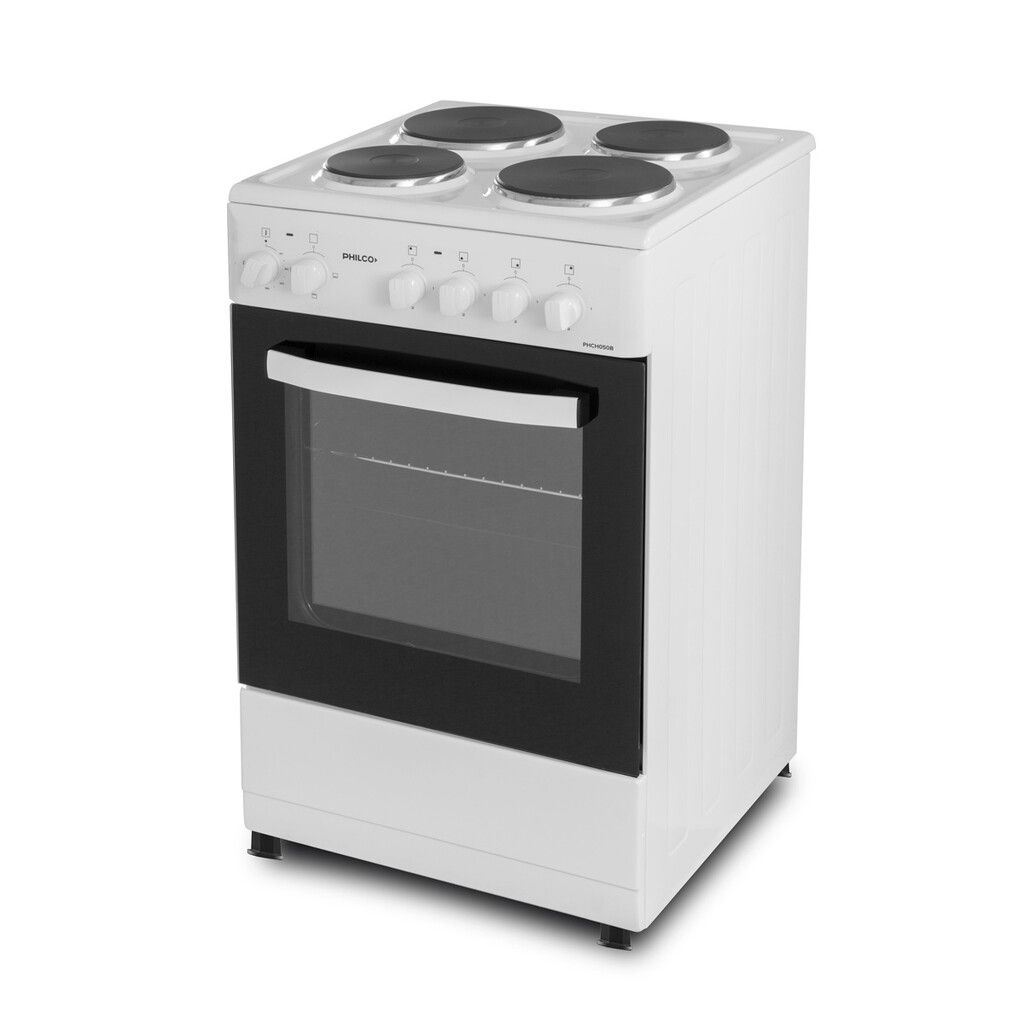 Cocina Electrica 4 Hornallas 50cm Blanca - Philco PHCH050B