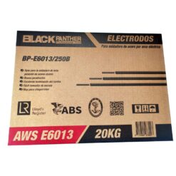 Electrodo 2.5 mm AWS E6013 x 20Kg - Black Panther