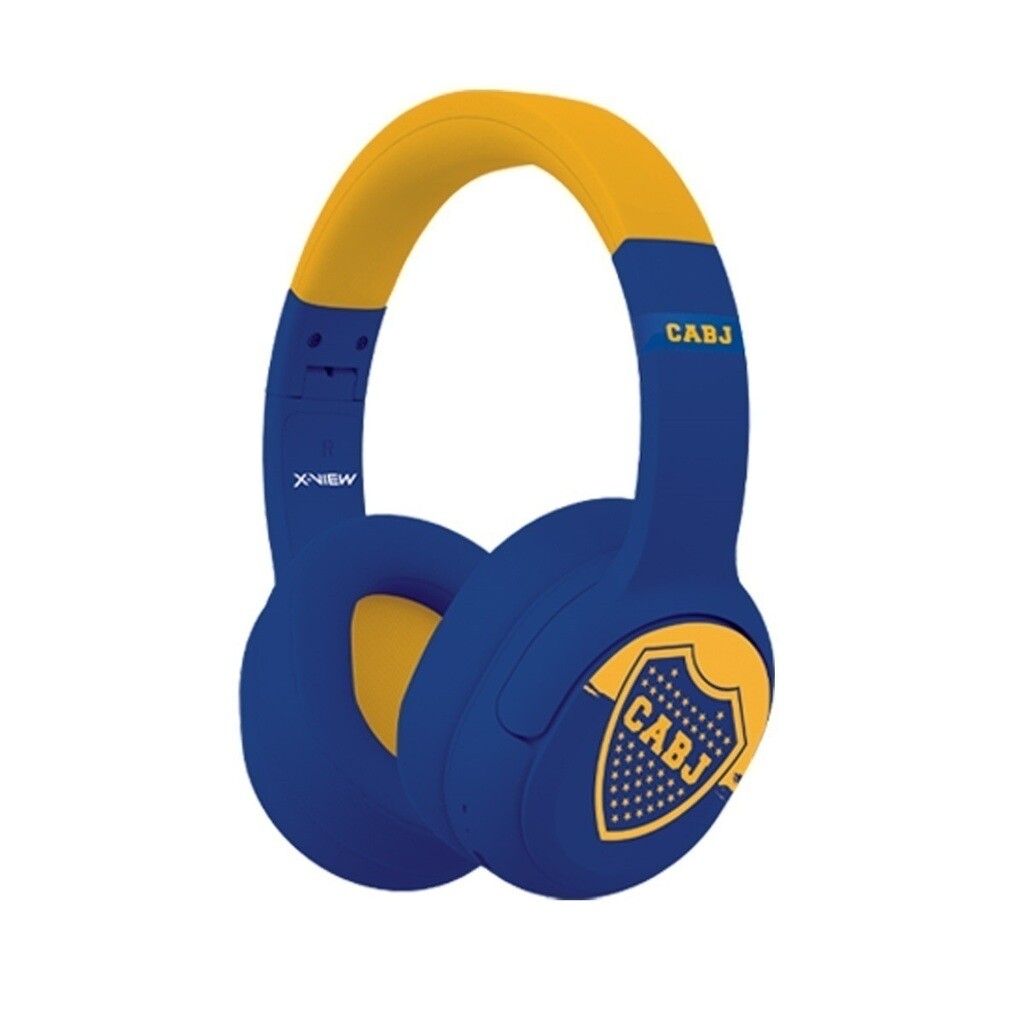 Auriculares Vincha BJHP-0001 Boca Juniors Bluetooth con Voz del Estadio Azul - X-View