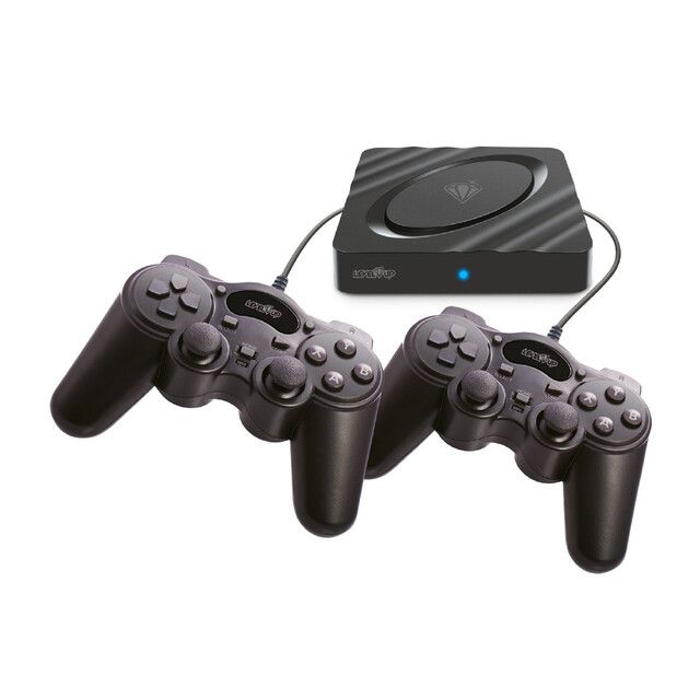 Consola Retro Play LT 2 en 1 + Smart Tv + Consola Multi-emuladora + 2 Joysticks + Control Remoto - Level Up 242000002 - Imagen 2