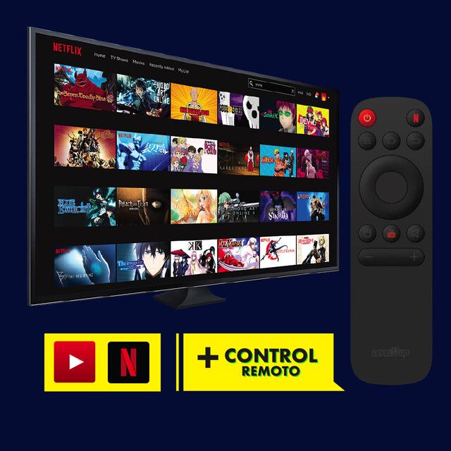 Consola Retro Play LT 2 en 1 + Smart Tv + Consola Multi-emuladora + 2 Joysticks + Control Remoto - Level Up 242000002 - Imagen 4