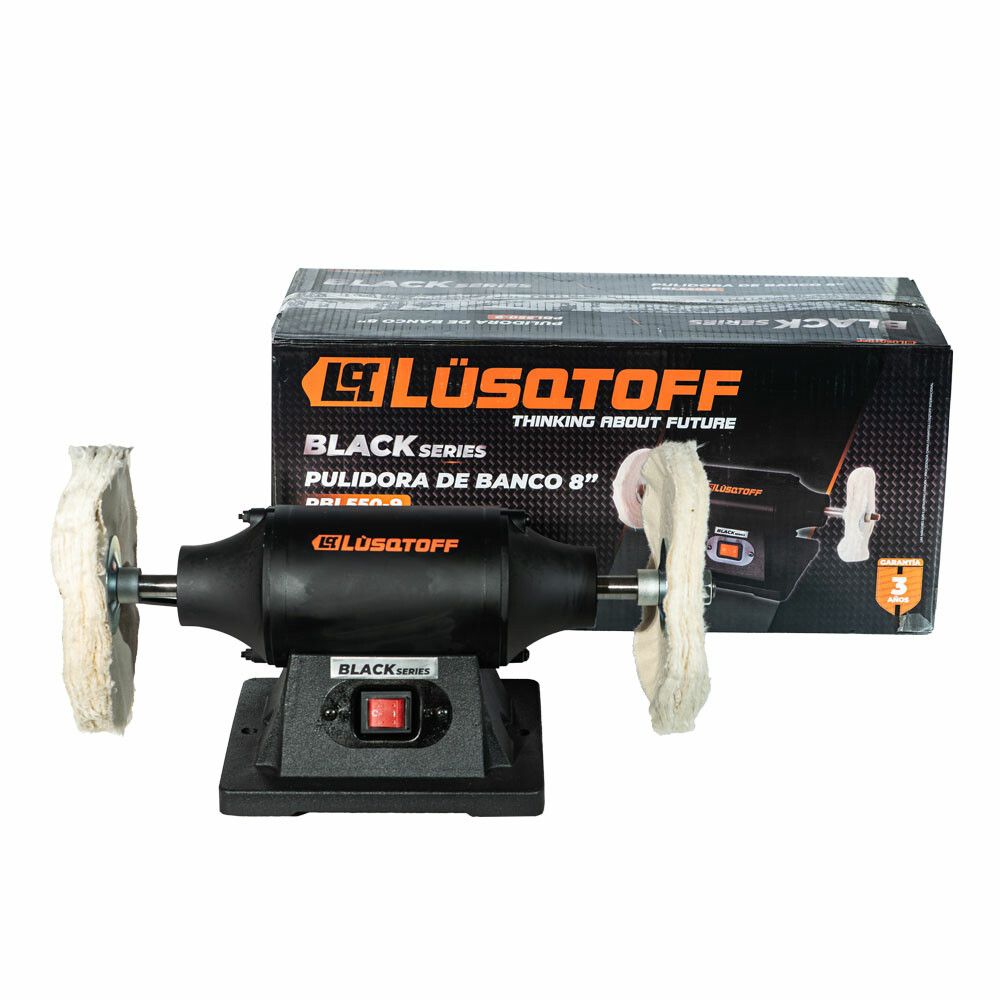 Pulidora de Banco 8'' Potencia 550W Black Series - Imagen 3