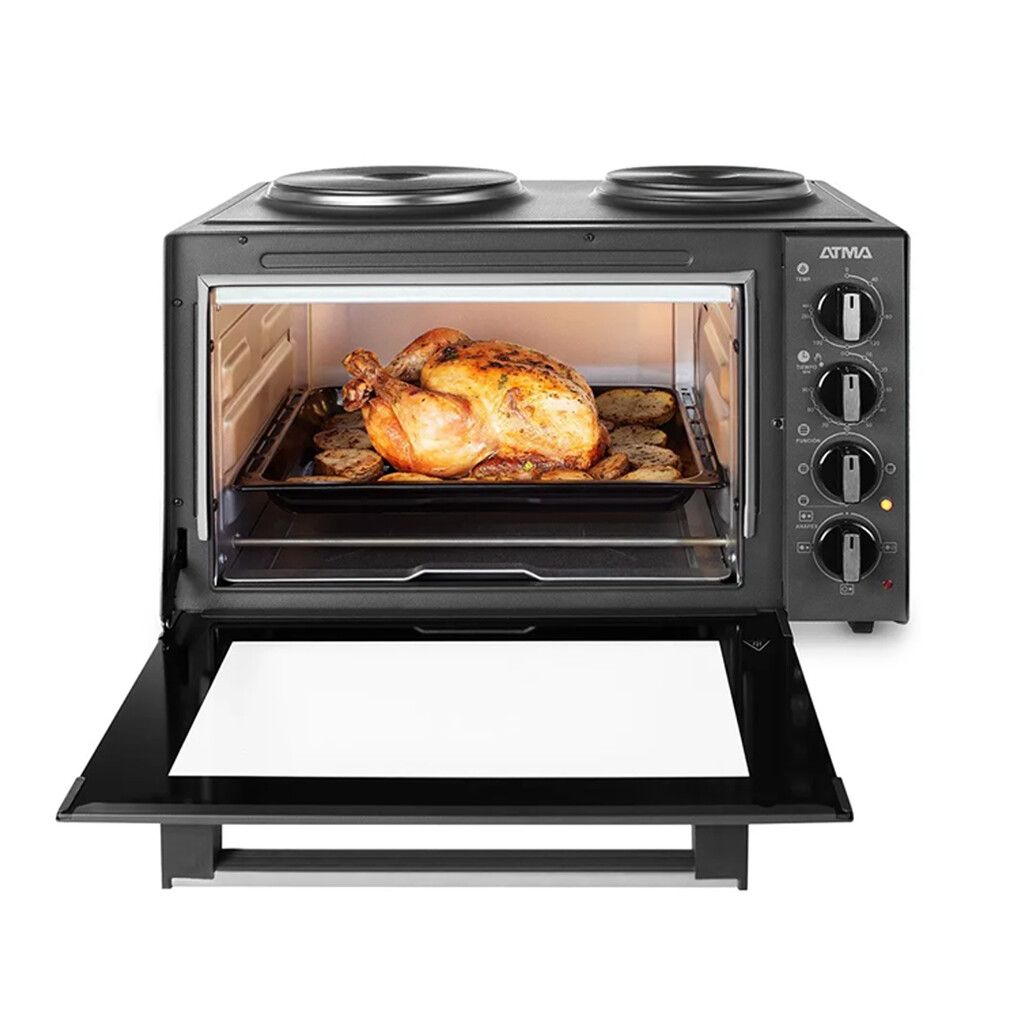 Horno Grill 35 Litros con Anafe - Atma HGAB3024API - Imagen 2