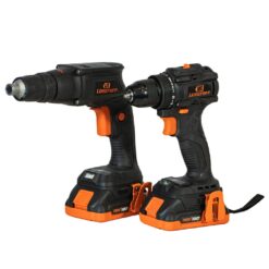 Alternative view of Kit Taladro Atornillador Inalambrico y Atornillador Durlock Black Series Incluye 2 Baterías + Cargador + Maletín Apilable y Encastrable