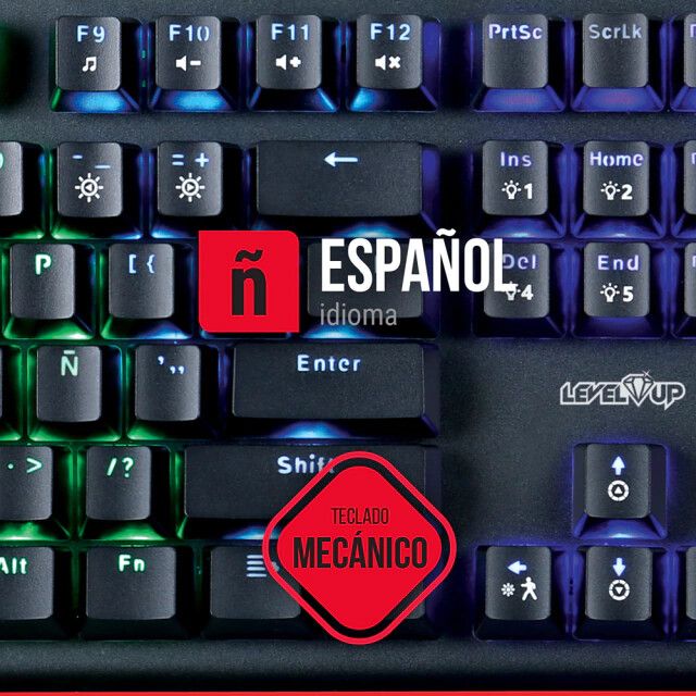 Combo Teclado Mecánico - Mouse Óptico Gamer Pegasus 4800dpi - Imagen 3
