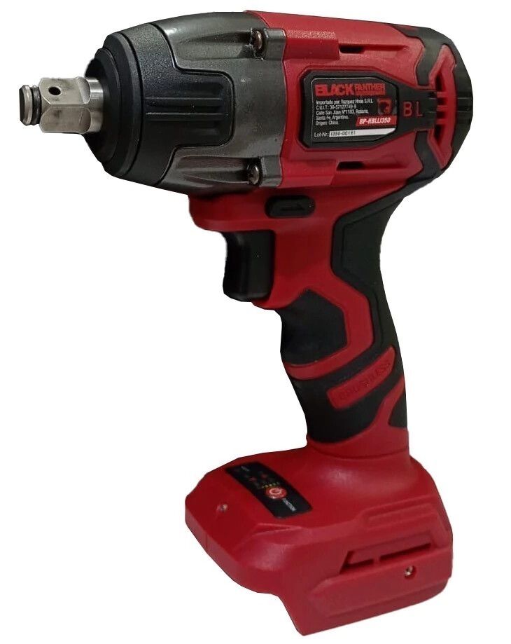 Llave de Impacto Inalambrica 20V Brushless Incluye Maletin - NO INCLUYE CARGADOR NI BATERIA - Black Panther