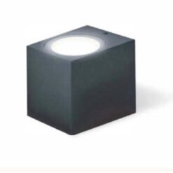 Aplique LED Aluminio de Pared 1 Foco Rectangular - Lusqtoff LQ-QB-L80S-GU10