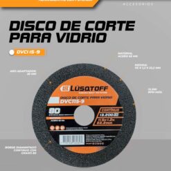 Alternative view of Disco de Corte para Vidrio
