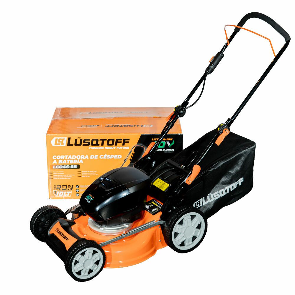 Cortadora de Cesped a Bateria 3 en 1 con Bolsa - ECO LINE - NO INCLUYE CARGADOR NI BATERIA - Imagen 2