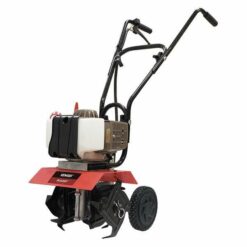 Motocultivador Sensei TC-430 trabajando en huerta doméstica