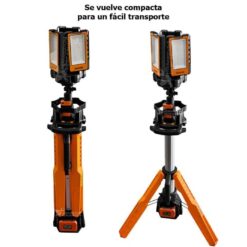 Alternative view of Torre de Iluminacion LED Portatil de 60W a Bateria 220 V