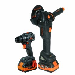Kit Black Series KATL-9BK con amoladora angular y taladro inalámbrico de 18V