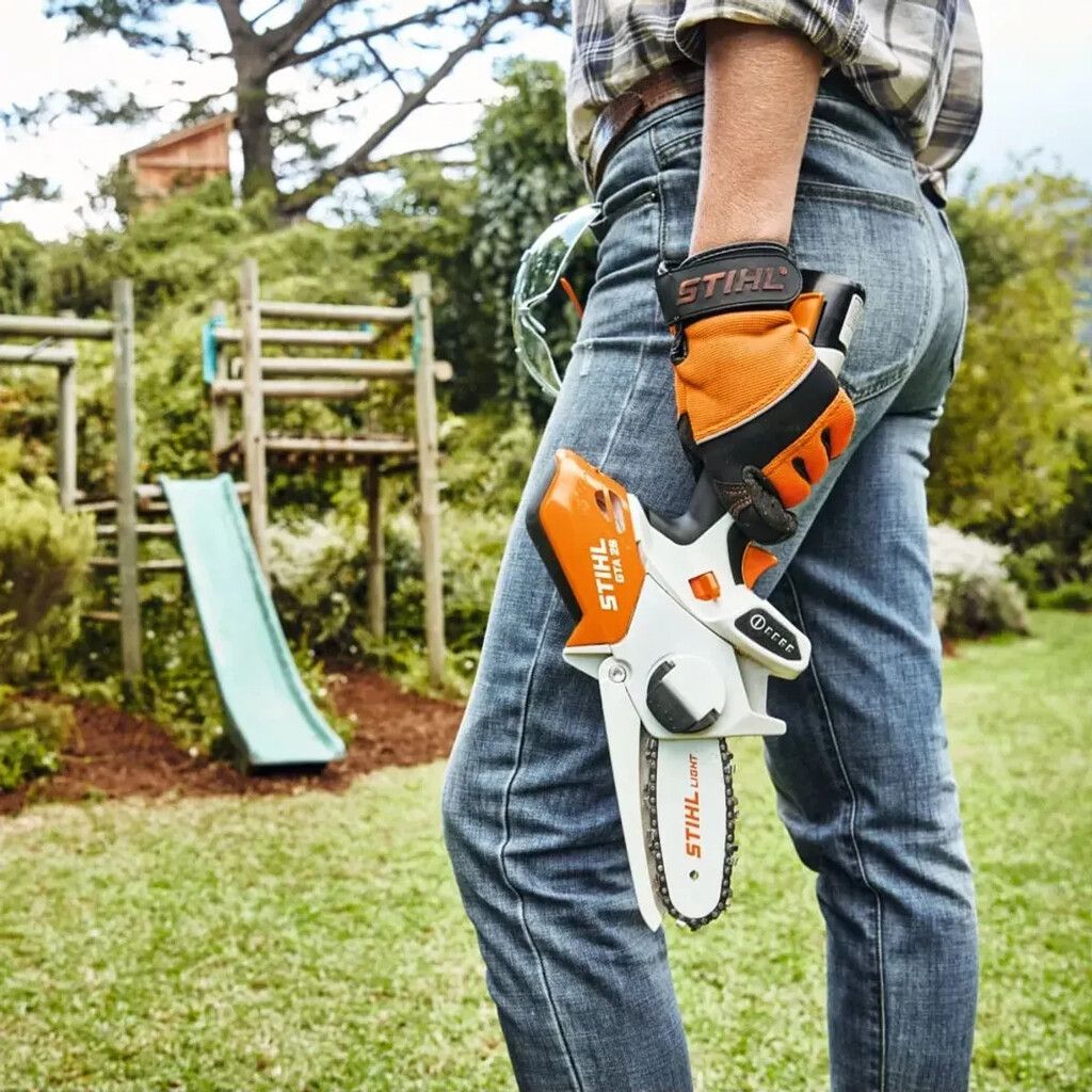 Minisierra de mano a Batería con Bolso y Cargador - Stihl SET GTA 26 - INCLUYE CARGADOR Y BATERIA - Imagen 5