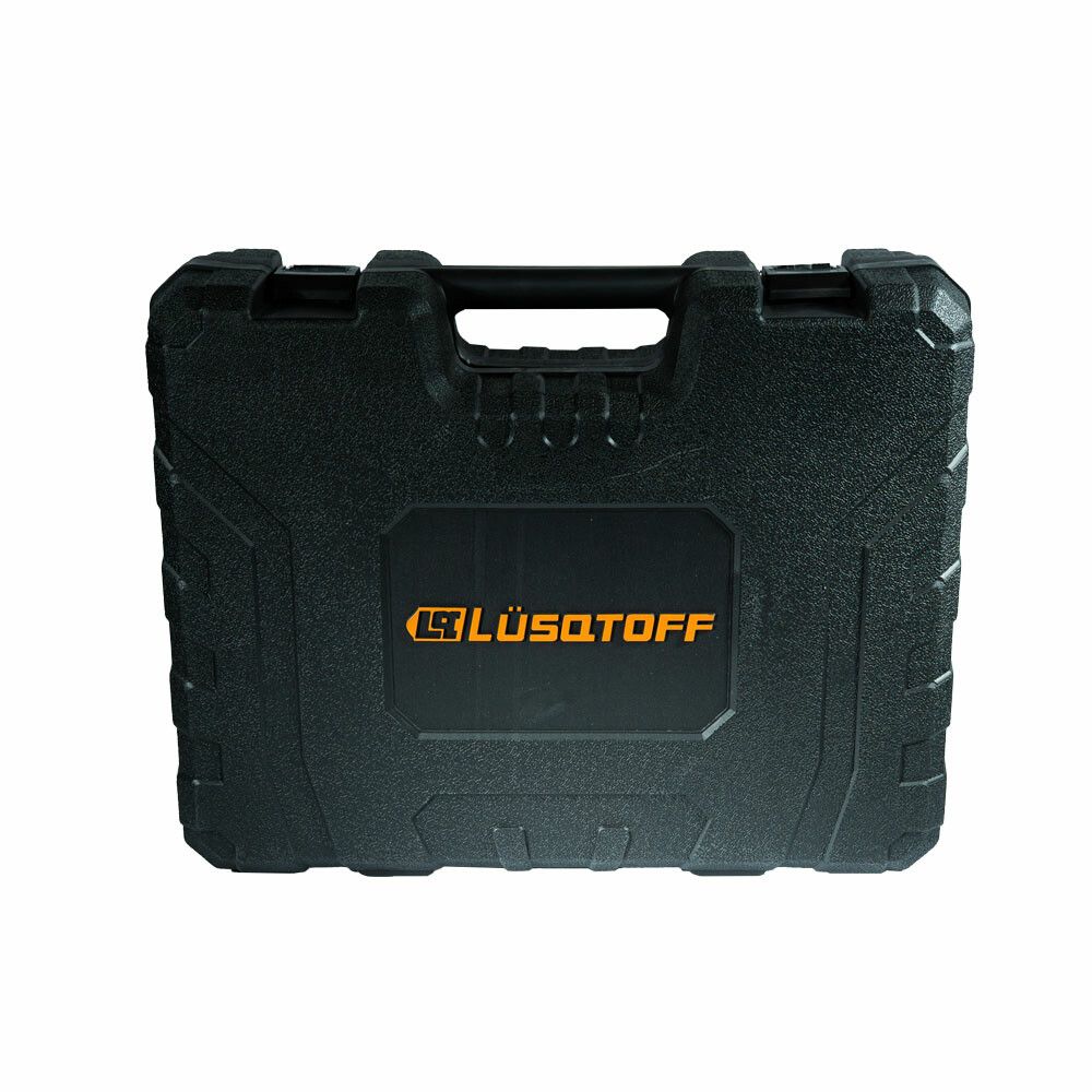 Taladro Percutor 10mm ATL18-8 + Amoladora Angular 115mm AML115-8BK + Cargador de Baterias + 2 Baterias (2Ah y 4Ah) - Pack Hogar a Bateria - Imagen 5